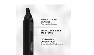 Wahl Groomease Nose & Ear Trimmer – Battery Operated