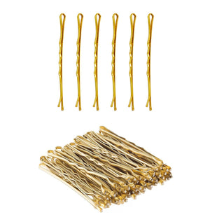 60-Pack Blonde Bobby Pins – Hair Clips for Styling & Securing Hair