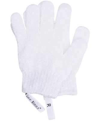 Exfoliating Gloves - White