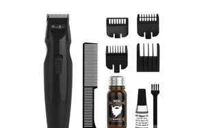 Wahl GroomEase Trimmer Gift Set with Beard Oil