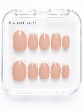 Square French - Soft Blush