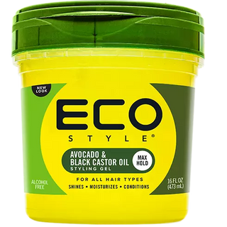 Ecostyle Avocado & Black Castor Styling Gel 16oz