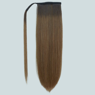 The Green Pony Ponytail Brunette 21”