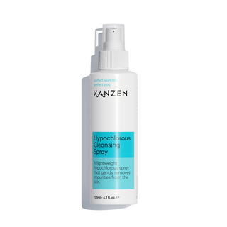 Kanzen Skincare Cleansing Water 125ml - Hypochlorous Acid Spray for Sensitive Skin